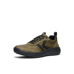 Men's KS86 Leather Sneaker | Dark Olive/Black