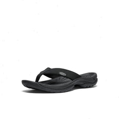 Women's Kona Leather Flip-Flop | Black/Vapor