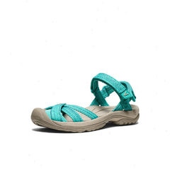 Women's Bali Strap Sandal | Bright Aqua