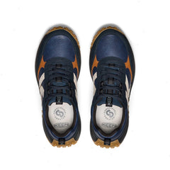 Women's KS86 Leather Sneaker | Sky Captain/Birch