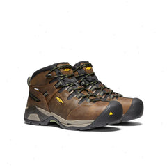Men's Detroit XT Waterproof Boot (Steel Toe) | Cascade Brown/Bronze Green