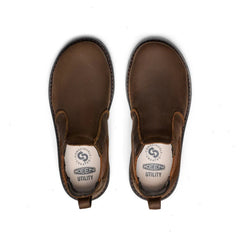 Women's San Jose Chelsea 90° Heel Boot (Aluminum Toe) | Cascade Brown/Black