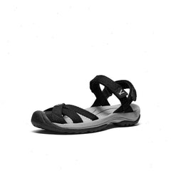Women's Bali Strap Sandal | Black/Alloy