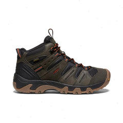 Men's Headout Waterproof Hiking Boot | Black Olive/Fossil Orange