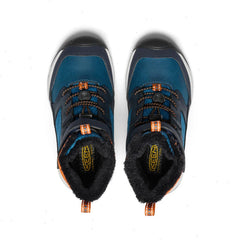 Little Kids' Skua Waterproof Winter Boot | Sky Captain/Gold Flame