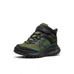 Little Kids' Zionic Waterproof Hiker | Black/Bronze Green