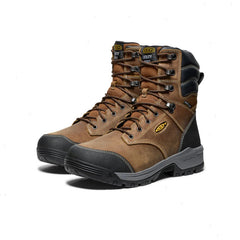 Men's Evanston 8" Insulated Waterproof Boot (Soft Toe) | Bison/Black
