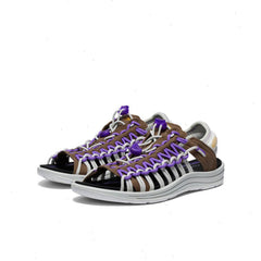 Women's UNEEK II Open Toe x emmi | Dark Earth/Tillandsia Purple