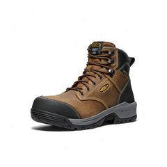 Men's Evanston 6" Insulated Waterproof Boot (Carbon Toe) | Bison/Black