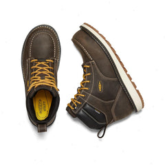 Men's Cincinnati 6" Waterproof Boot (Carbon Toe) | Dark Chocolate/Sandshell