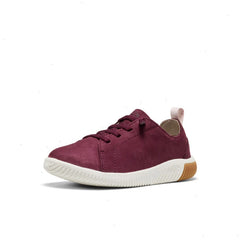 Little Kids' KNX Leather Sneaker | Fig/Star White
