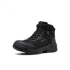 Men's Skokie Waterproof Work Boot (Soft Toe) | Black/Black