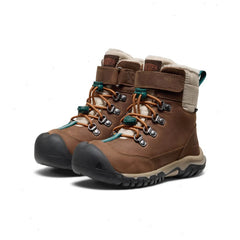 Little Kids' Kanibou Waterproof Winter Boot | Dark Earth/Roasted Pecan