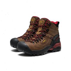 Men's Pittsburgh Energy 6" Waterproof Boot (Carbon Toe) | Bison/Black