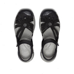 Women's Rose Sandal | Black/Neutral Gray