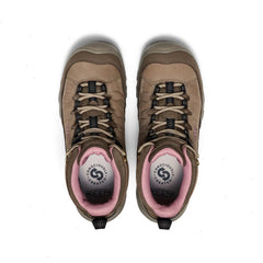 Women's Targhee IV Wide Waterproof Hiking Boot | Brindle/Nostalgia Rose