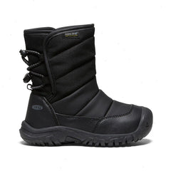 Little Kids' Puffrider Waterproof Winter Boot | Black/Steel Grey