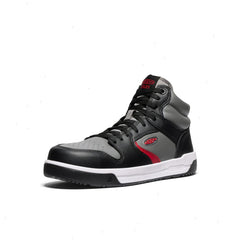 Men's Overton Mid Work Shoe (Carbon Toe) | Steel Grey/Black