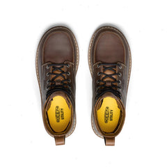 Men's San Jose 6" Waterproof 90° Heel Boot (Aluminum Toe) | Bison/Black