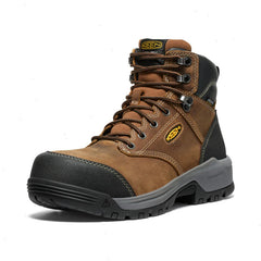 Men's Evanston 6" Waterproof Boot (Carbon Toe) | Bison/Black