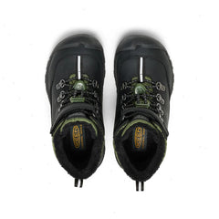 Little Kids' Kanibou Waterproof Winter Boot | Black/Bronze Green