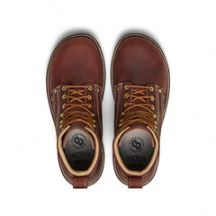 Men's Liberty 6" Waterproof 90° Heel Boot (Carbon Toe) | Bombay Brown/Gum