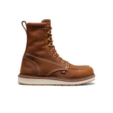 Men's Liberty 8" Waterproof Boot (Soft Toe) | Leather Brown/Birch