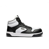 Men's Overton Mid Work Shoe (Carbon Toe) | Star White/Black