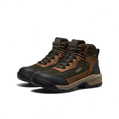 Men's Skokie Waterproof Work Boot (Soft Toe) | Forest Night/Black