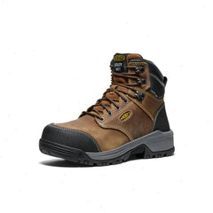 Women's Evanston 6" Waterproof Boot INT MET (Carbon Toe) | Bison/Black