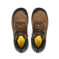 Women's Evanston 6" Waterproof Boot (Carbon Toe) | Bison/Black