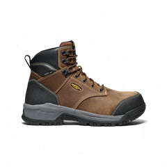 Men's Evanston 6" Waterproof Boot INT MET (Carbon Toe) | Bison/Black