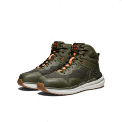 Men's Synchro Waterproof Work Boot (Carbon Toe)  |  Forest Night/Gum