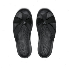 Women's Bali Slide Sandal  |  Black/Steel Grey