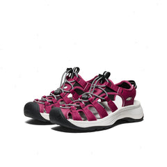 Women's Astoria West Sandal  |  Beaujolais/Star White