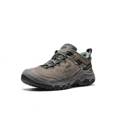 Women's Targhee IV Waterproof Hiking Shoe  |  Steel Grey/Lily Pad
