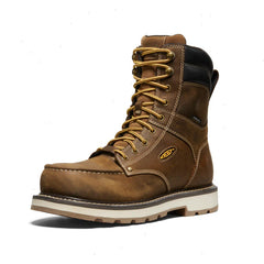 Men's Cincinnati 8" Waterproof 90° Heel Boot (Carbon Toe)  |  Belgian/Sandshell