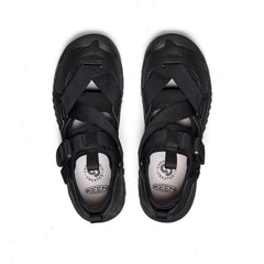 All Gender Hoodzerra Sandal  |  Black/Black