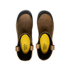 Men's Evanston Pull-On Waterproof Boot (Carbon Toe)  |  Bison/Black