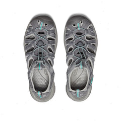 Women's Whisper  |  Medium Grey/Peacock Green