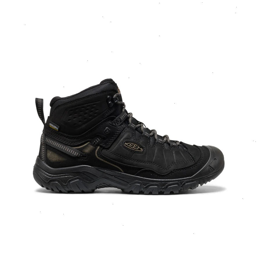 Men's Targhee IV Wide Waterproof Hiking Boot  |  Triple Black