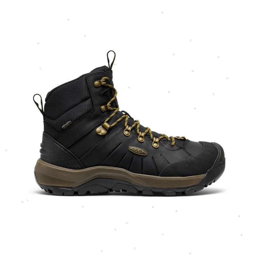 Men's Revel IV Polar Waterproof Boot  |  Black/Lemon Curry