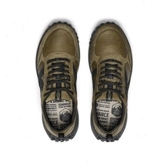 Men's KS86 Leather Sneaker  |  Dark Olive/Black