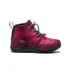 Little Kids' Howser II Waterproof Chukka  |  Beaujolais/Pool Blue