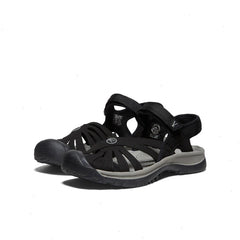 Women's Rose Sandal  |  Black/Neutral Gray