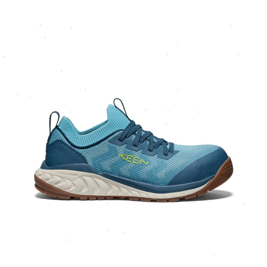 Women's Arvada Shift Work Sneaker (Carbon Toe)  |  Reef Waters/Legion Blue