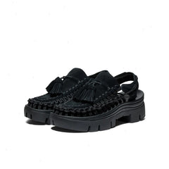 All Gender UNEEK PLT Tassel Sneaker  |  Black/Black