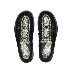 Men's UNEEK Sneaker x T.H.C.  |  Blk Raven Paisley