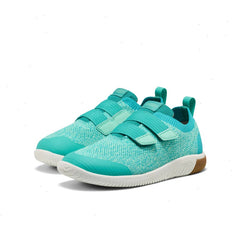 Big Kids' KNX Knit Double Strap  |  Bright Aqua/Cabbage