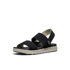 Women's Elle Backstrap Sandal Wide  |  Black
